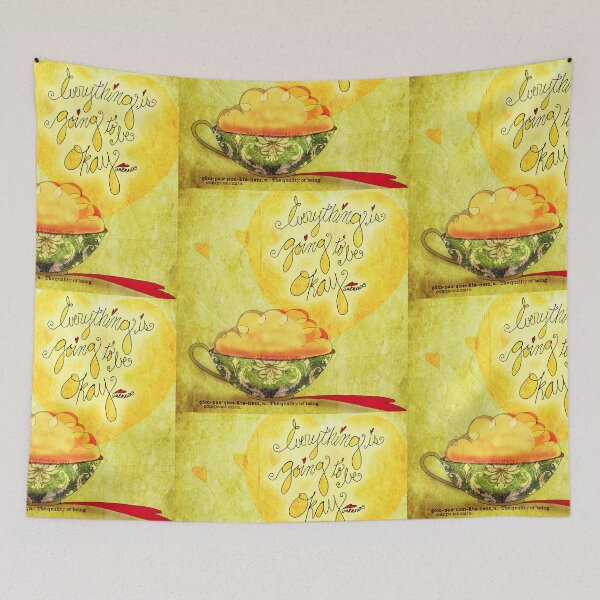 Aperçu de l'œuvre What my #Coffee says to me - January 17, 2014 Pillow créée et vendue par Jennifer R. Cook.