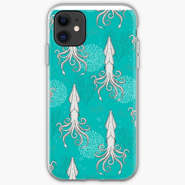 Deep under the Sea Cephalopods Octopus iPhone Soft Case