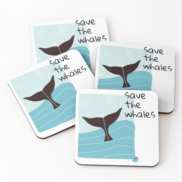 Item preview, Save the whales designed and sold by Esmeralda Martinez Arevalo.