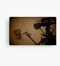 Alien Vs Danbo Canvas Print