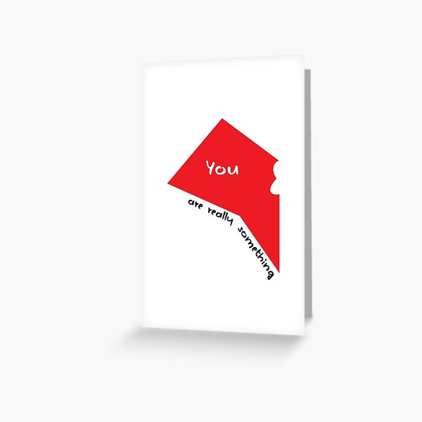 You & Me Greeting Card