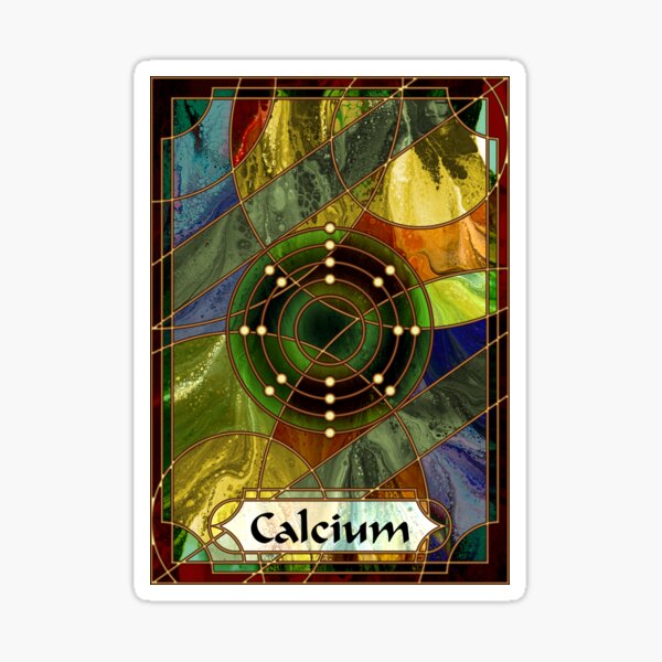 Element 20: Calcium Sticker