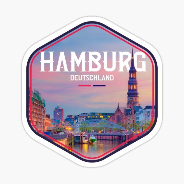 Hamburg, Germany Sticker