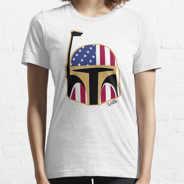 Vista previa del artículo con la obra «CLSR- EE.UU. Boba Fett», diseñado y vendido por ruizspeaces.