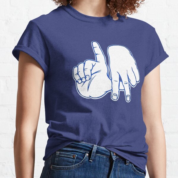 LA Cali gangster sports fan gear dodgers for men and women