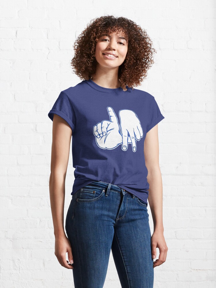 Alternate view of Los Angeles Hand Sign Classic T-Shirt