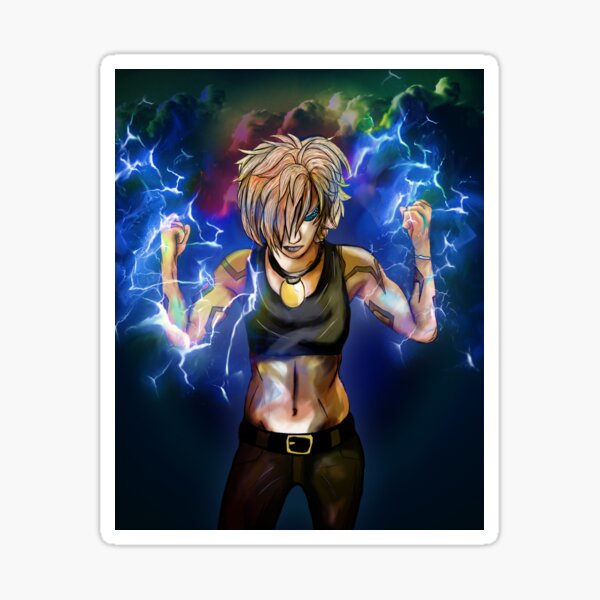 Ahmes Power Sticker