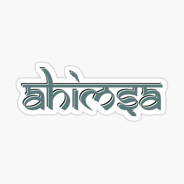 Item preview, ahimsa (nonviolence) designed and sold by V S.