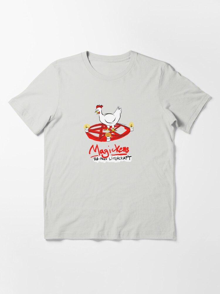 Alternate view of Magickens BS-Free Witchcraft Essential T-Shirt