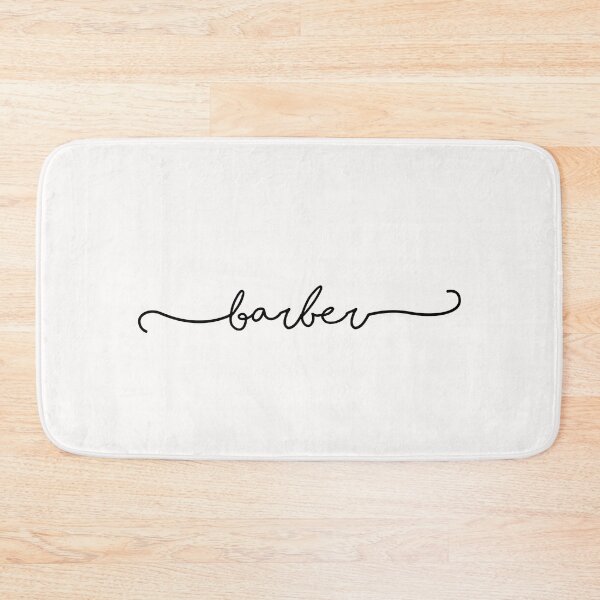 Item preview, Barber Elegant Cursive Letter designed and sold by Tetete.