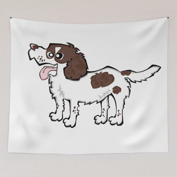 Item preview, Springer Spaniel (Full Body) WHITE BG designed and sold by TheChicken.