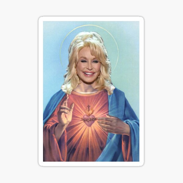 Lord and Savior Dolly Sticker