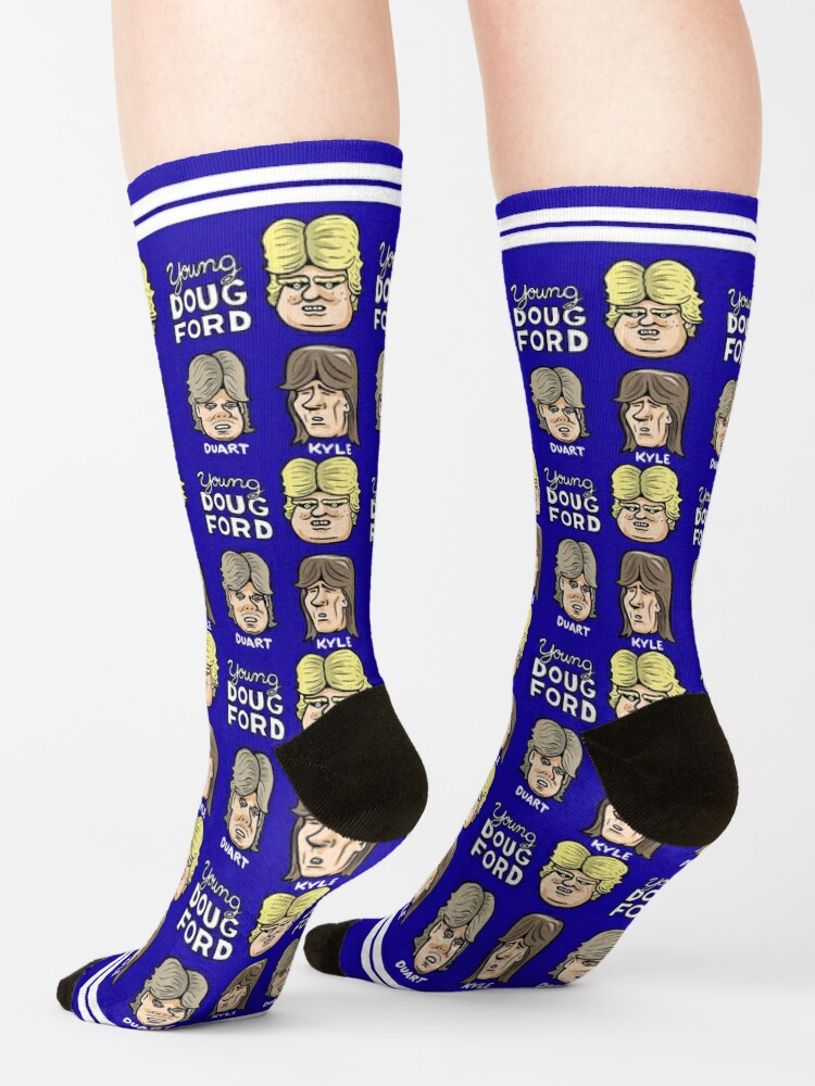 Socks, Young Doug Ford designed and sold by MacKaycartoons