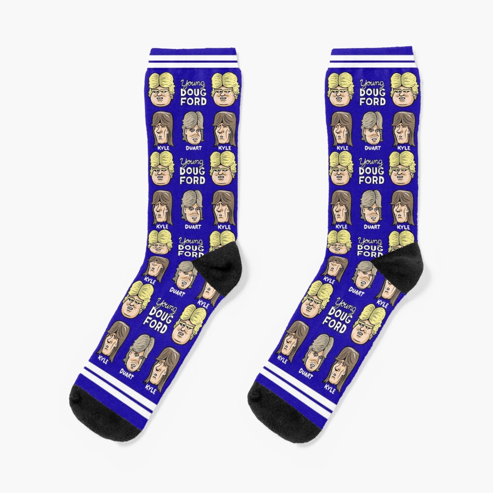 Young Doug Ford Socks