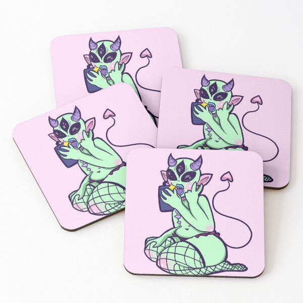 Item preview, Alien Selfie  designed and sold by Art-by-Milo.