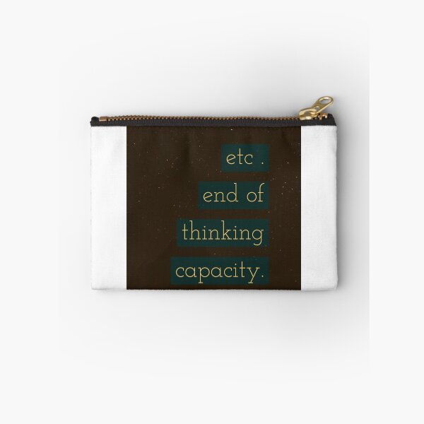 Item preview, Etc, funny quote designed and sold by CodingBee33.