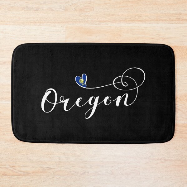 Item preview, Oregon State Flag Heart, Love Oregon designed and sold by Celticana.
