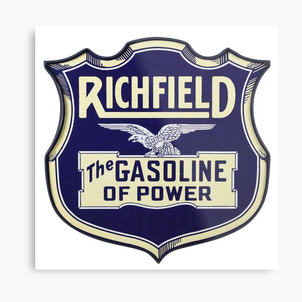 Item preview, Vintage Richfield - The Gasoline of Power designed and sold by QuayTradingCo.