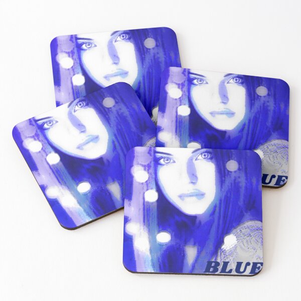 Item preview, Blue Portrait designed and sold by Medly.