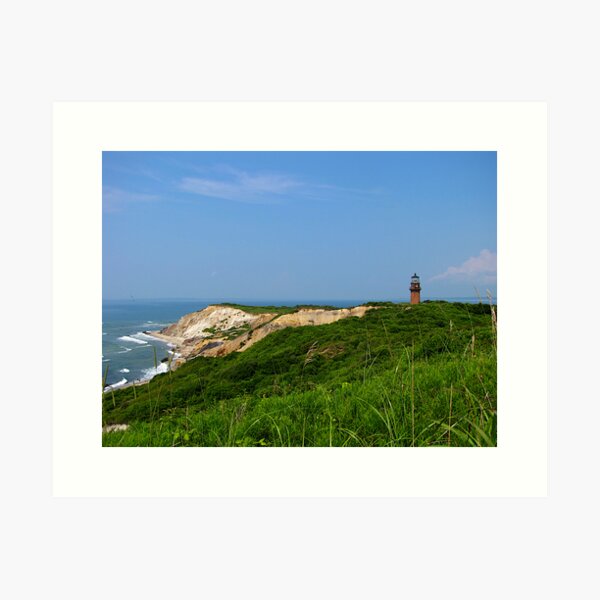 Item preview, Gay Head cliffs and lighthouse designed and sold by Nancy Richard.