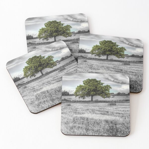 Item preview, The solitary farm tree designed and sold by Londonimages.