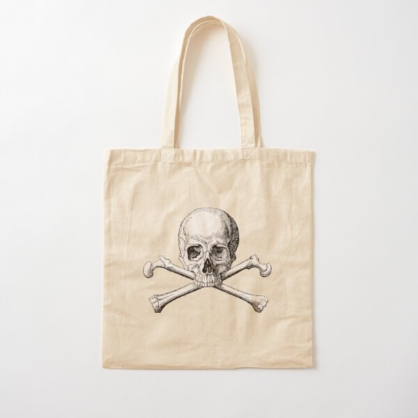 Awkward Styles Jolly Roger Skull Bag Jolly Roger Bag Pirate Crossbones Day of Dead Skull Accessories Gothic Gifts for He Dia de Los Muertos