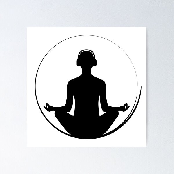Item preview, Mujer yoga, meditar designed and sold by EngineerGoC.