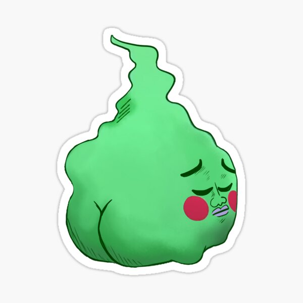 Pensive Dimple Sticker