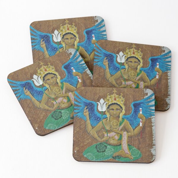Item preview, St. Gabriel as Peacock King designed and sold by sethgoepel.