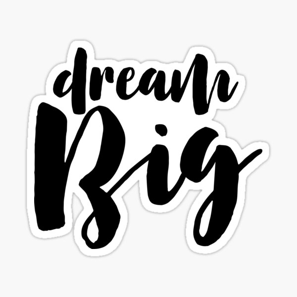 Item preview, Dream Big designed and sold by TheLemonBox.