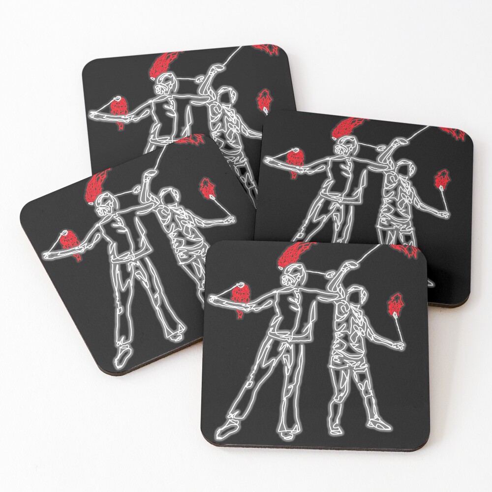 Item preview, Coasters (Set of 4) designed and sold by flowscribbles.
