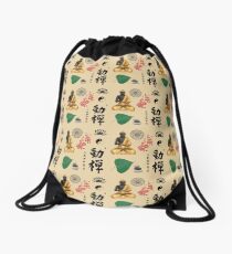 Mochila de cuerdas Buddhist Symbols
