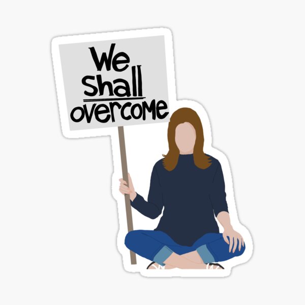 Artikel-Vorschau von Gloria Steinem Wir werden vorbei kommen, designt und verkauft von Aedfield.
