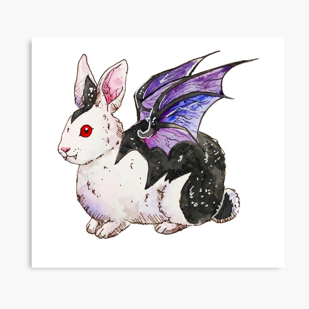 Bunnicula The Vampire Bunny Mascot Costume