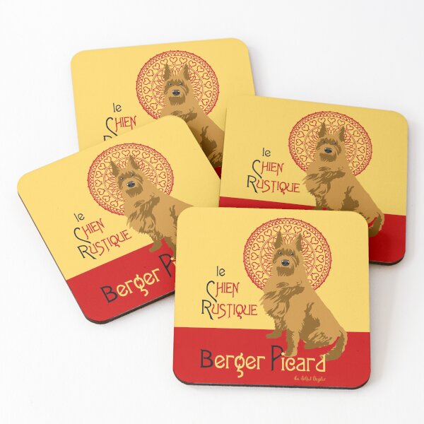 Item preview, Fawn Berger Picard, le Chien Rustique designed and sold by ArtfulDogster.