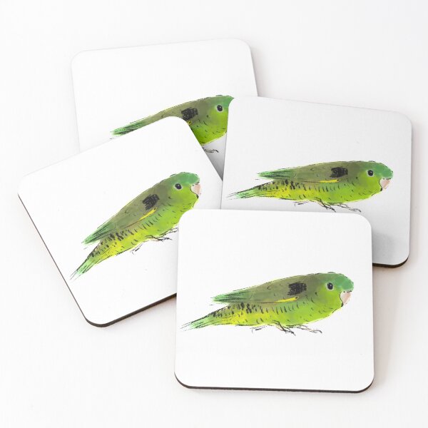 Item preview, barred parakeet  designed and sold by lobitos.