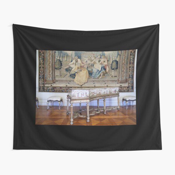 The Music Room with a Harpsichord. Schloss Charlottenburg. Berlin Tapestry