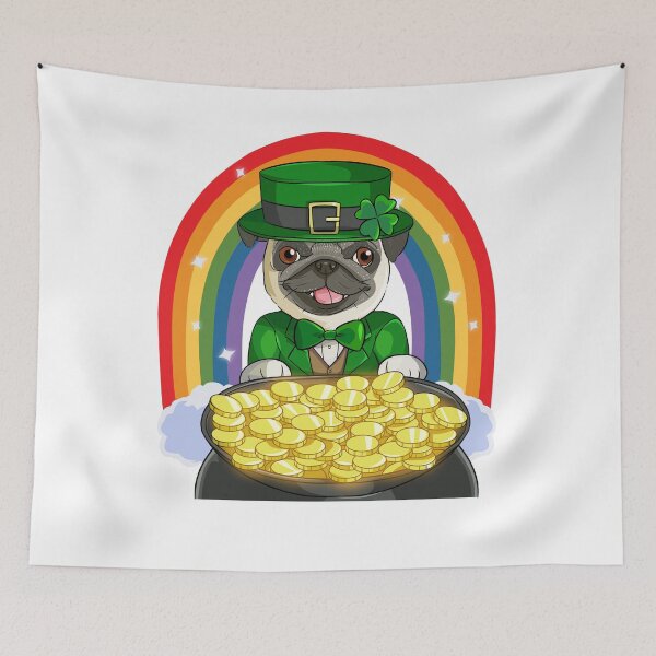 Item preview, Pug Leprechaun St Patricks Day  designed and sold by Nosek1ng.