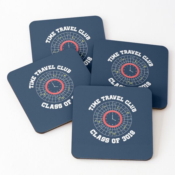 Aperçu de l'œuvre Club de voyage dans le temps Classe 3018 créée et vendue par Yipptee Shirts.