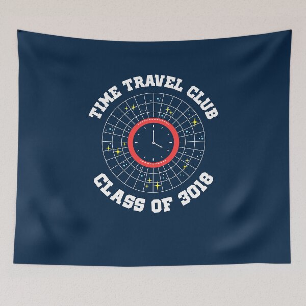 Item preview, Time Travel Club Class Of 3018 designed and sold by Yipptee Shirts.