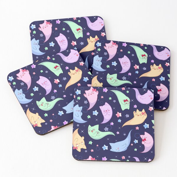 Item preview, Cute Cat Pastel Ghost designed and sold by IkaNe96.