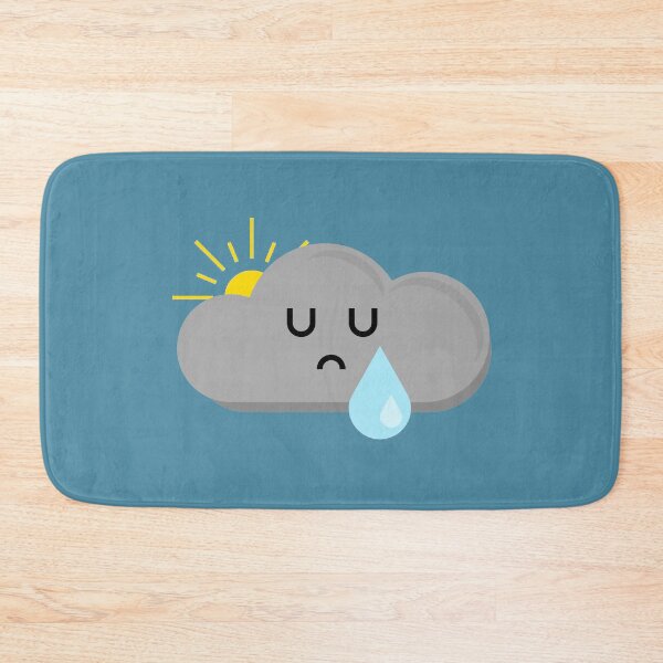 Item preview, Cute Sad Crying Cloud Cartoon Design designed and sold by StuffNStickers.