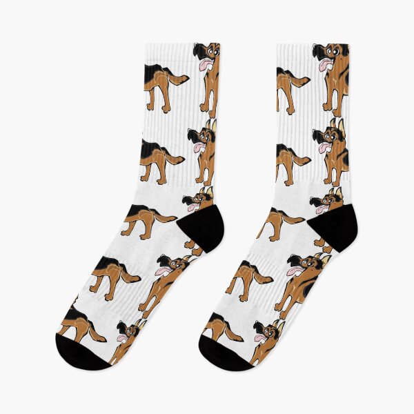 Item preview, German Shepherd - Short Hair - Red and Black (Full Body) WHITE BG designed and sold by TheChicken.