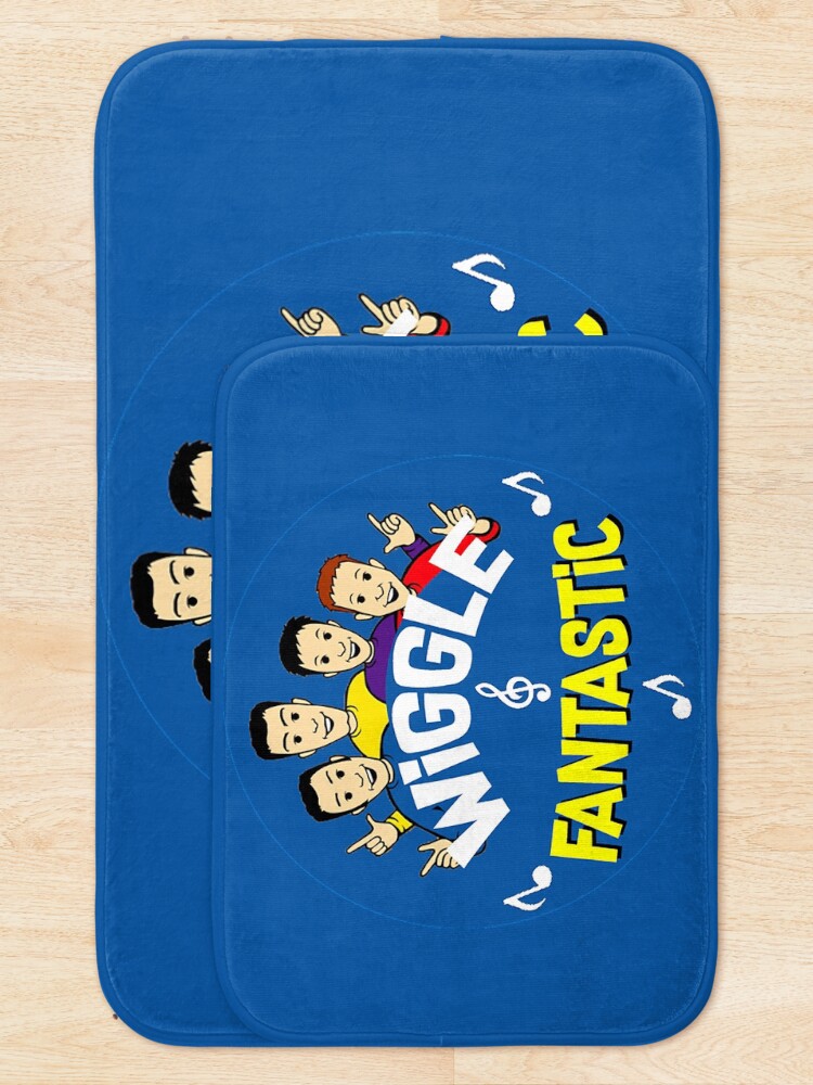 Alternate view of Cute Kids Wiggle Fantastic - Love Kids Songs - Cutest Kids Birthday - Wiggles Son Or Daughter Bath Mat