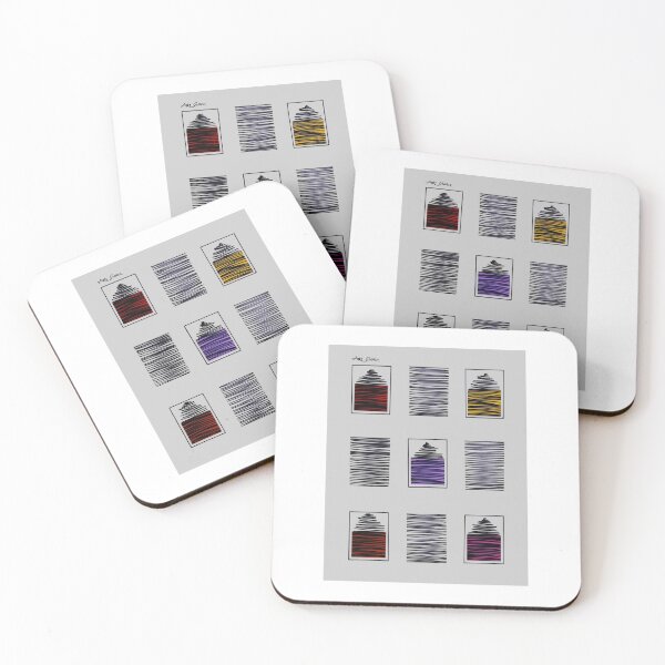 Item preview, Latro Shapes By Artguru 0463, 22 X 28, - Ink On Paper designed and sold by Art Guru.