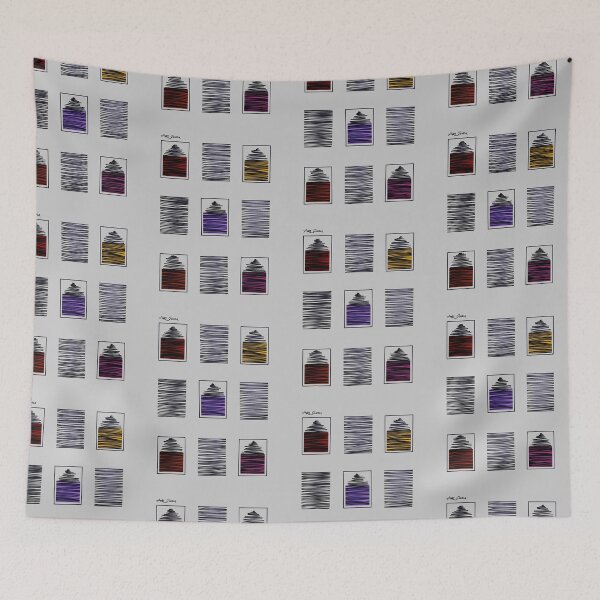 Item preview, Latro Shapes By Artguru 0463, 22 X 28, - Ink On Paper designed and sold by Art Guru.