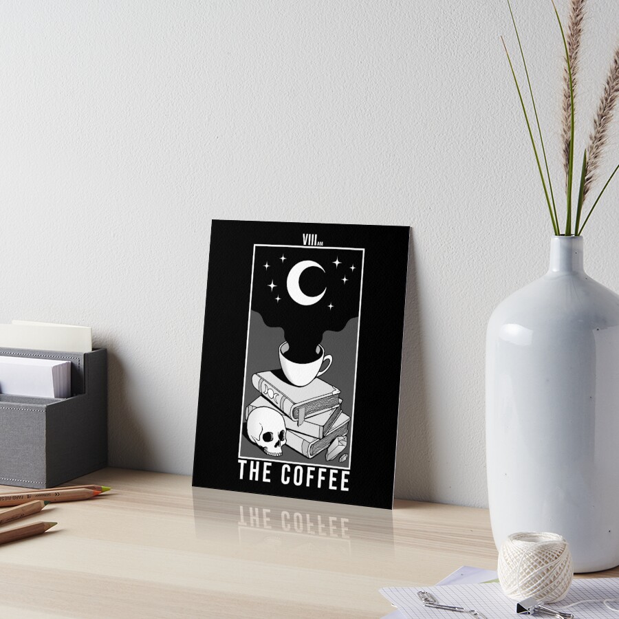 The Coffee Art Board Print