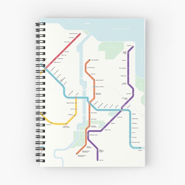 Item preview, Rochester Subway (Fantasy Metro Map, Rochester, New York) designed and sold by MetroPosters.