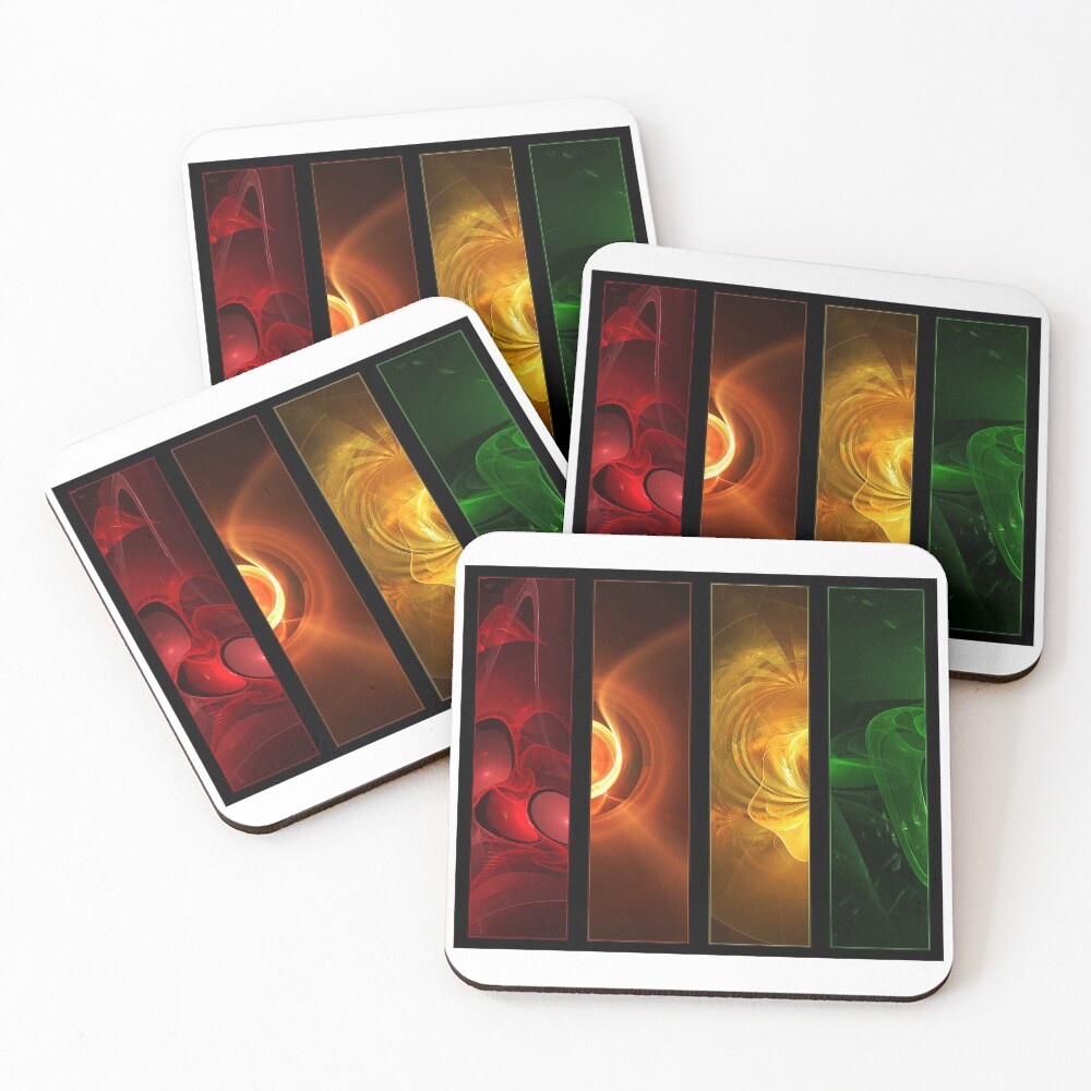 Item preview, Coasters (Set of 4) designed and sold by basitcv.