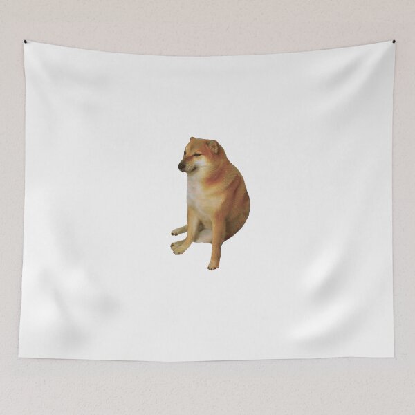 Item preview, CHEEMS - HAHA FUMMY DOGGY designed and sold by Hunters11.